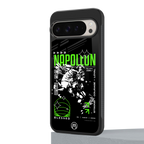 napoleon back phone cover | glass case for google pixel 9 pro