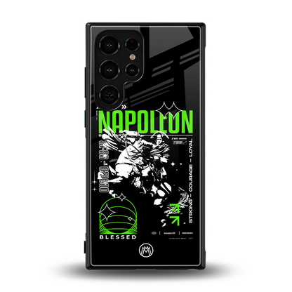 napoleon back phone cover | glass case for samsung galaxy s23 ultra