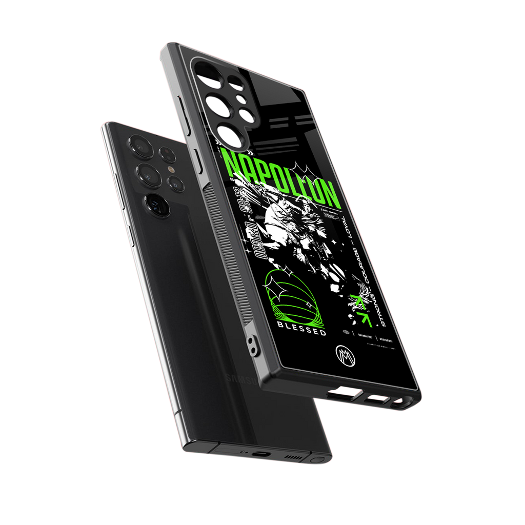 napoleon back phone cover | glass case for samsung galaxy s23 ultra