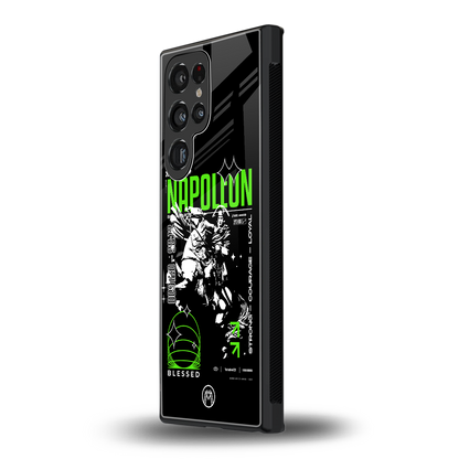 napoleon back phone cover | glass case for samsung galaxy s23 ultra