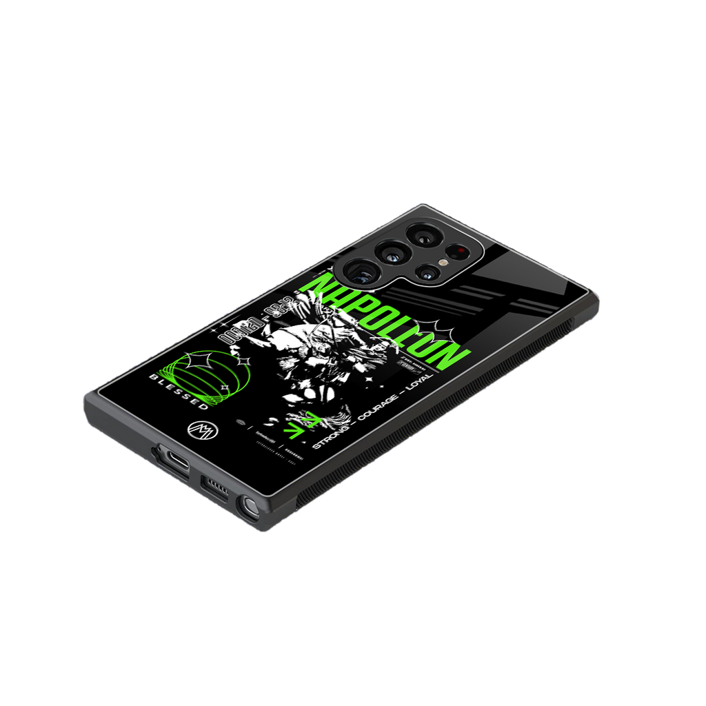 napoleon back phone cover | glass case for samsung galaxy s23 ultra