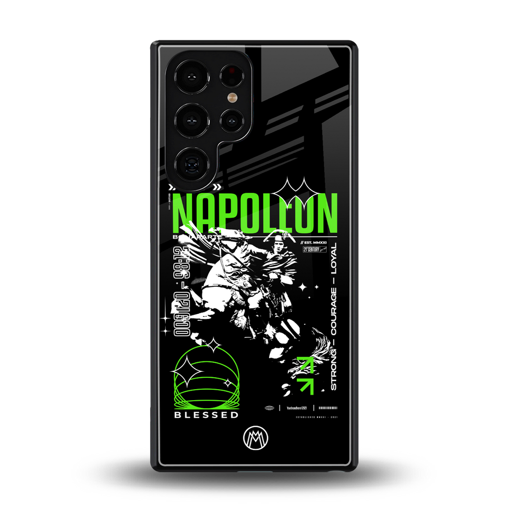 napoleon back phone cover | glass case for samsung galaxy s25 ultra