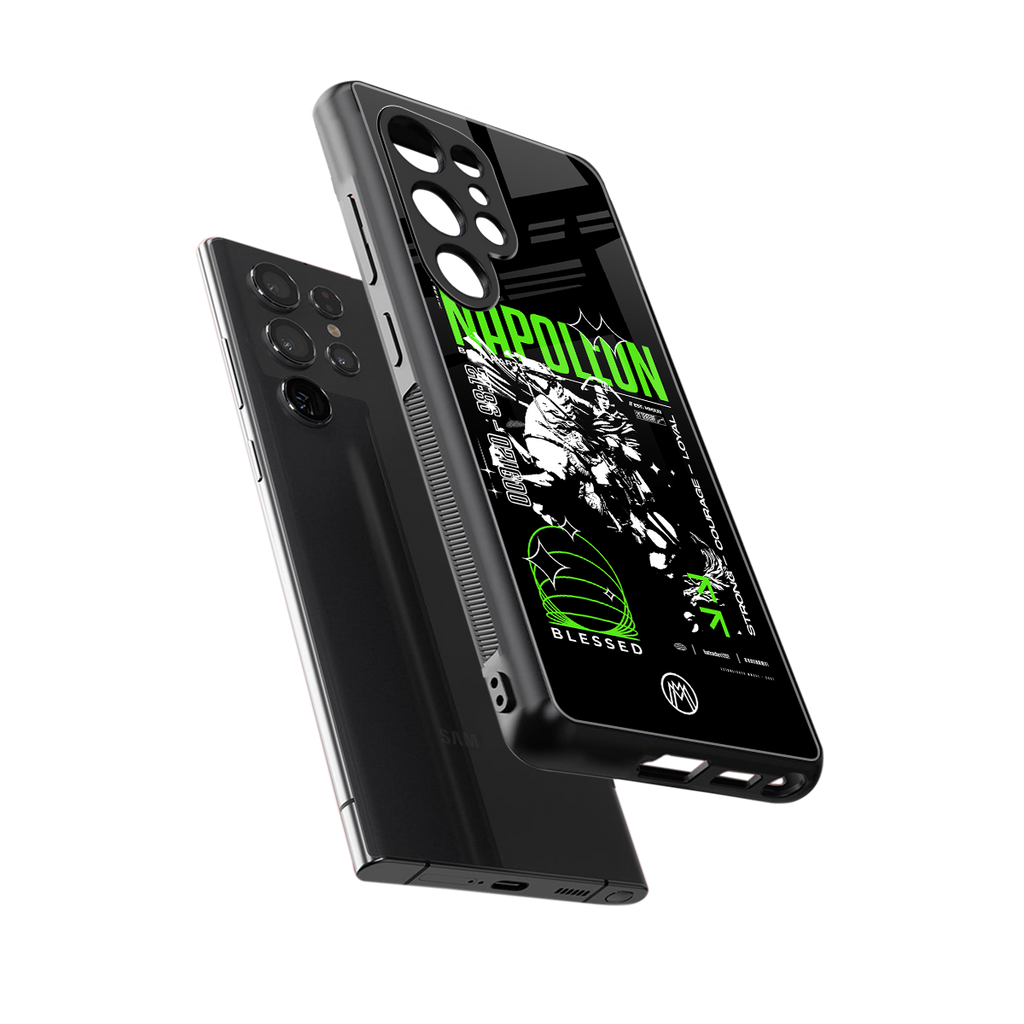 napoleon back phone cover | glass case for samsung galaxy s25 ultra