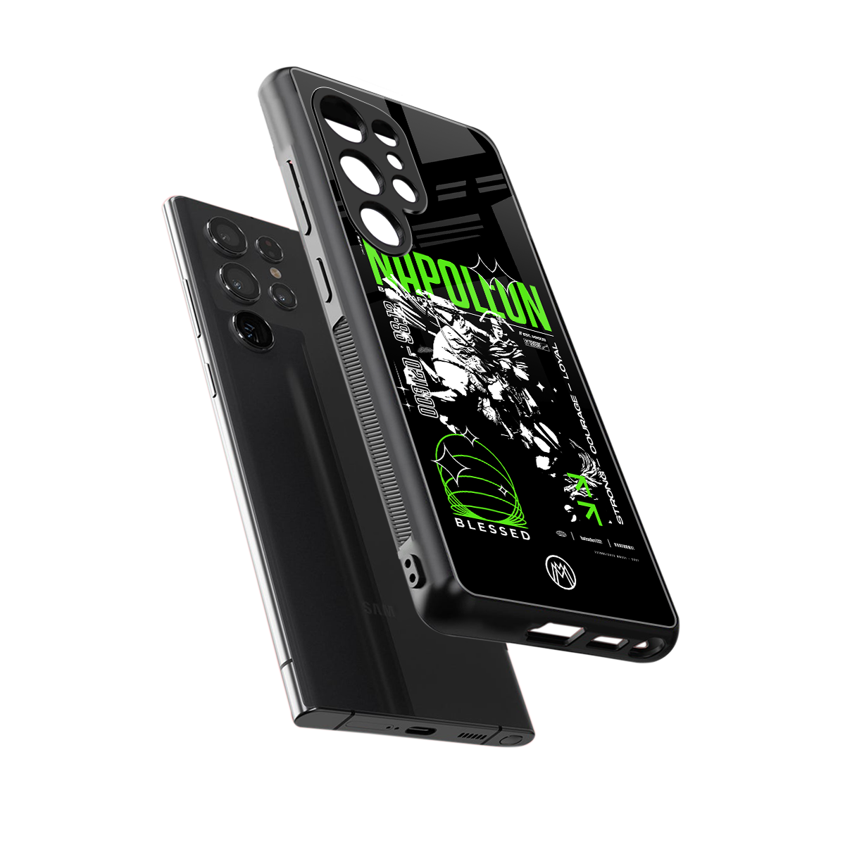 napoleon back phone cover | glass case for samsung galaxy s25 ultra