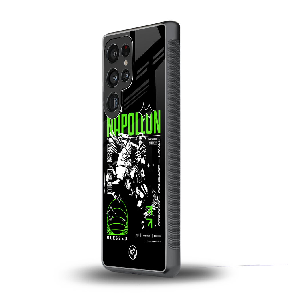 napoleon back phone cover | glass case for samsung galaxy s25 ultra
