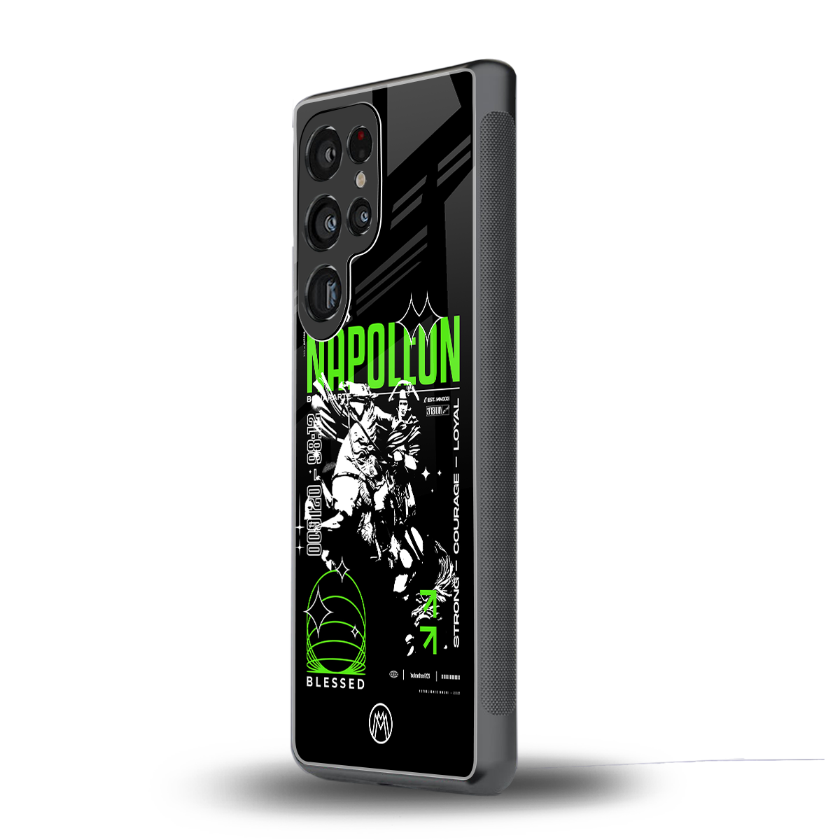 napoleon back phone cover | glass case for samsung galaxy s25 ultra