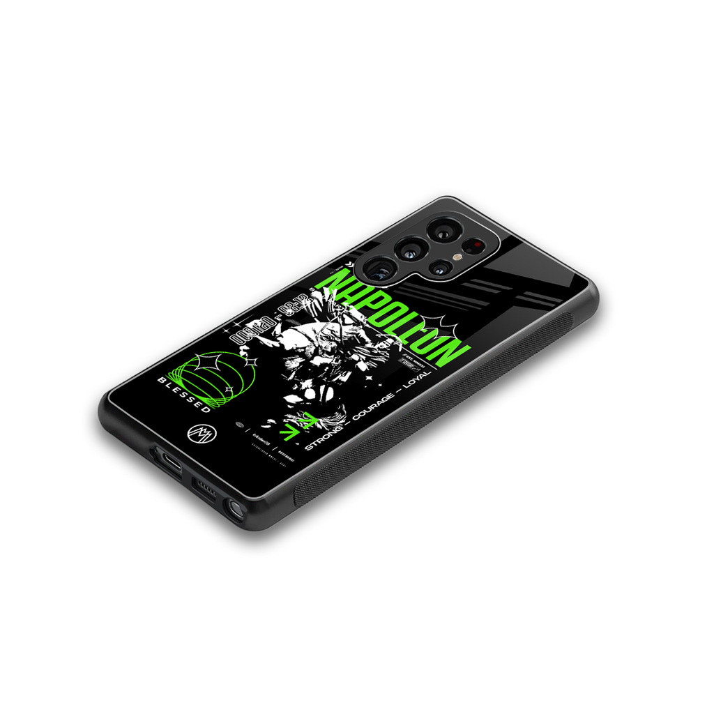 napoleon back phone cover | glass case for samsung galaxy s25 ultra