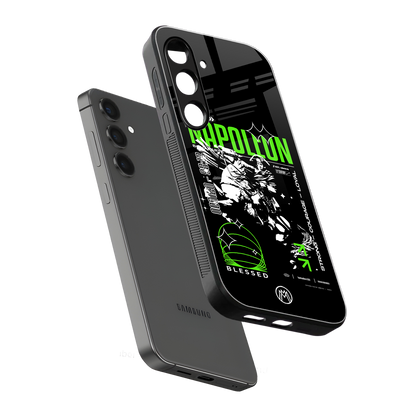 napoleon back phone cover | glass case for samsung galaxy s24 plus