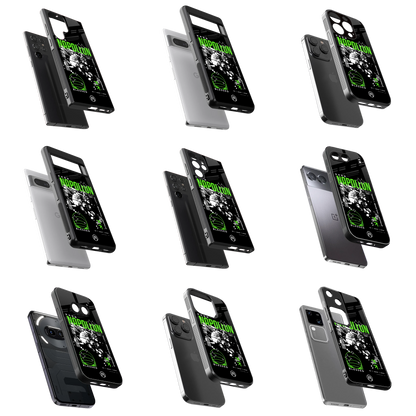 Durable Glass Back Mobile Case for iPhone, Samsung, OnePlus, Google Pixel, Redmi, Vivo, Oppo