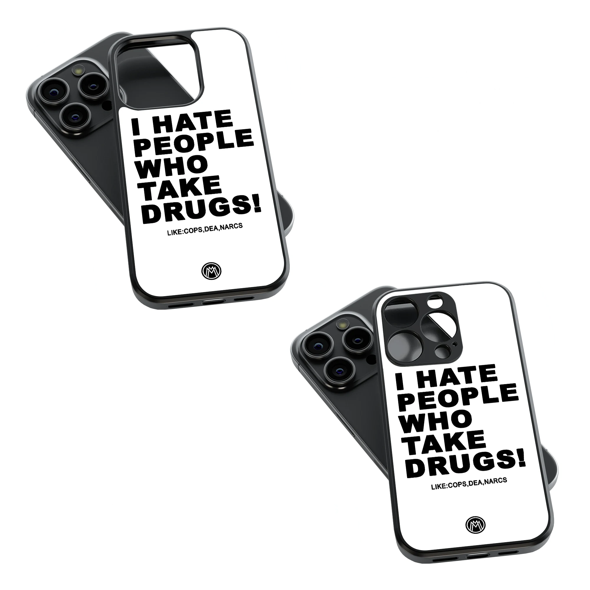 Trendy Glass Back Mobile Case for iPhone, Samsung, Redmi, OnePlus, Google Pixel, Motorola