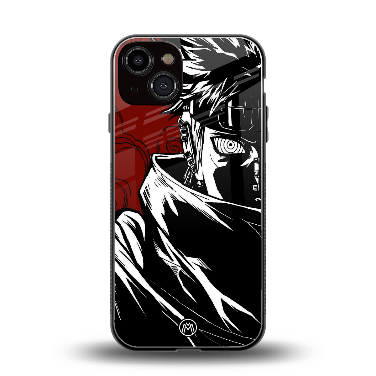 naruto anime back phone cover | glass case for iphone 13