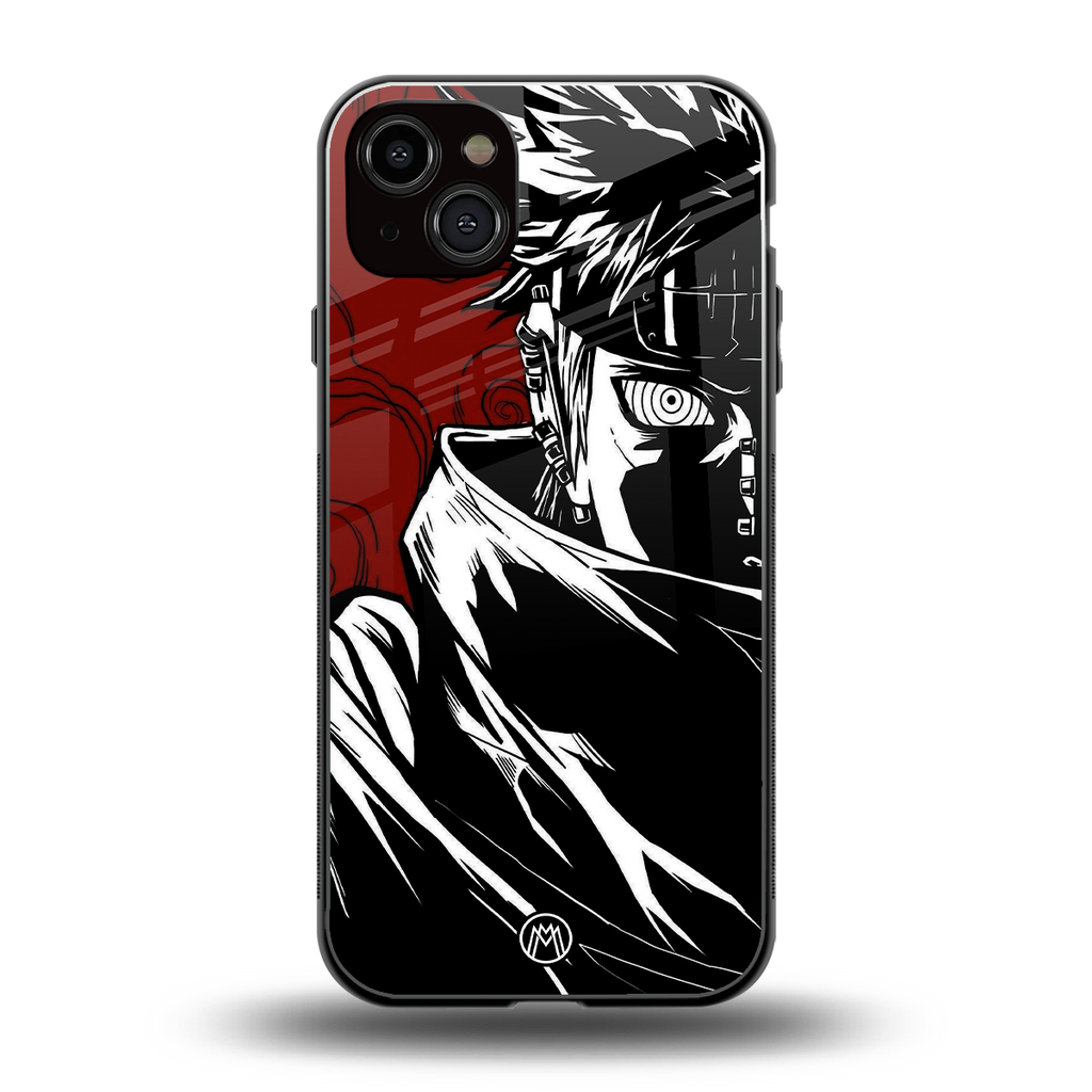 naruto anime back phone cover | glass case for iphone 14 plus