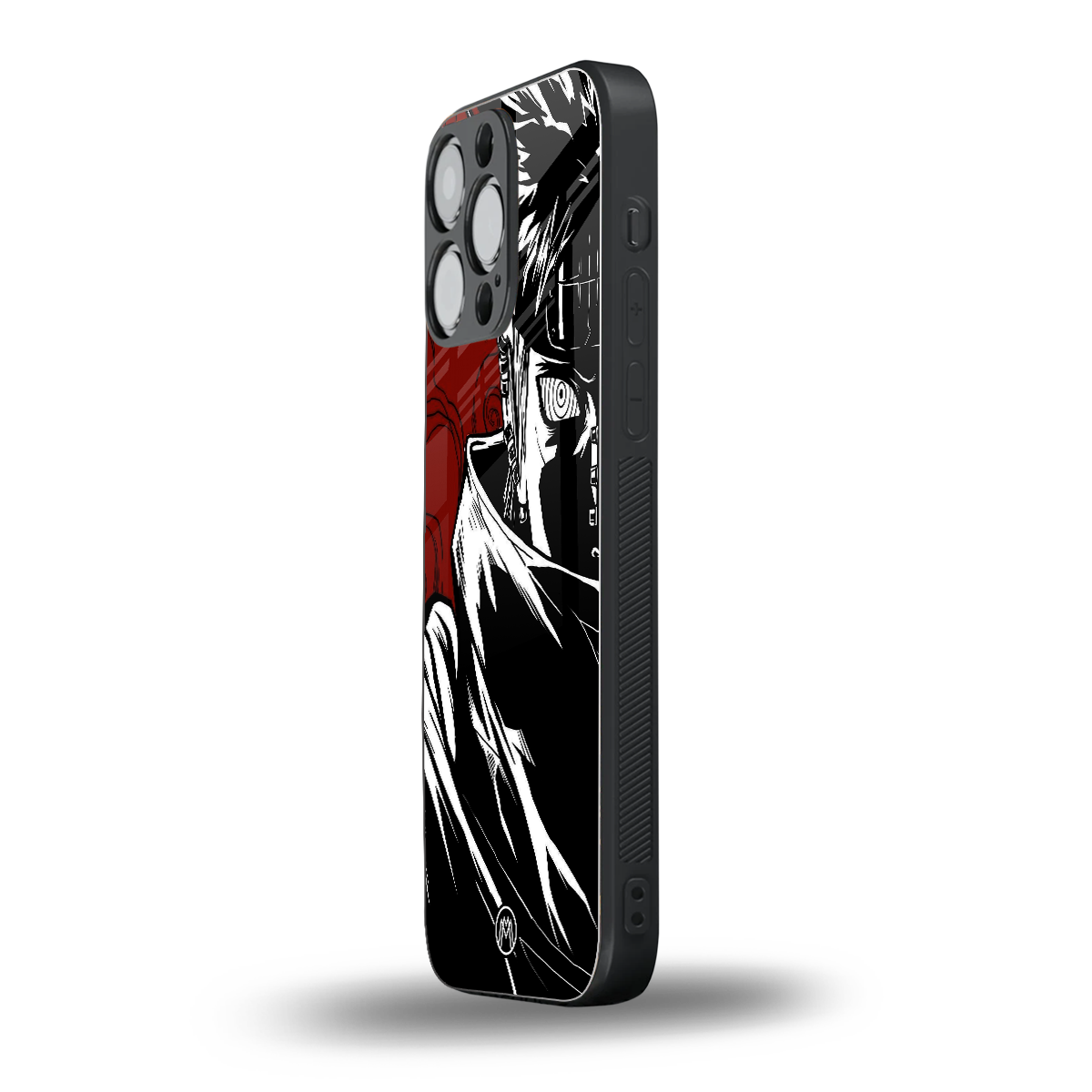 naruto anime back phone cover | glass case for iphone 15 pro max