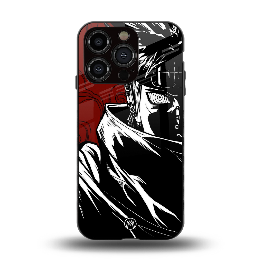 naruto anime back phone cover | glass case for iphone 14 pro