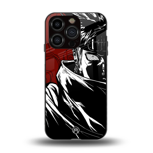 naruto anime back phone cover | glass case for iphone 14 pro