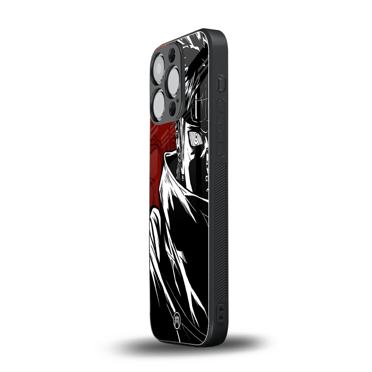 naruto anime back phone cover | glass case for iphone 15 pro