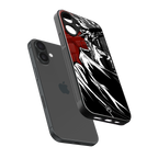 naruto anime back phone cover | glass case for iphone 16 plus