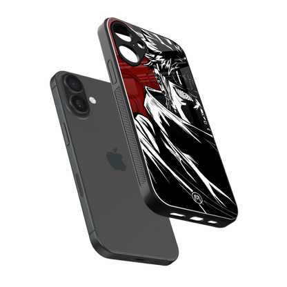 naruto anime back phone cover | glass case for iphone 16 plus