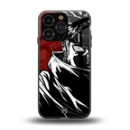 naruto anime back phone cover | glass case for iphone 16 pro