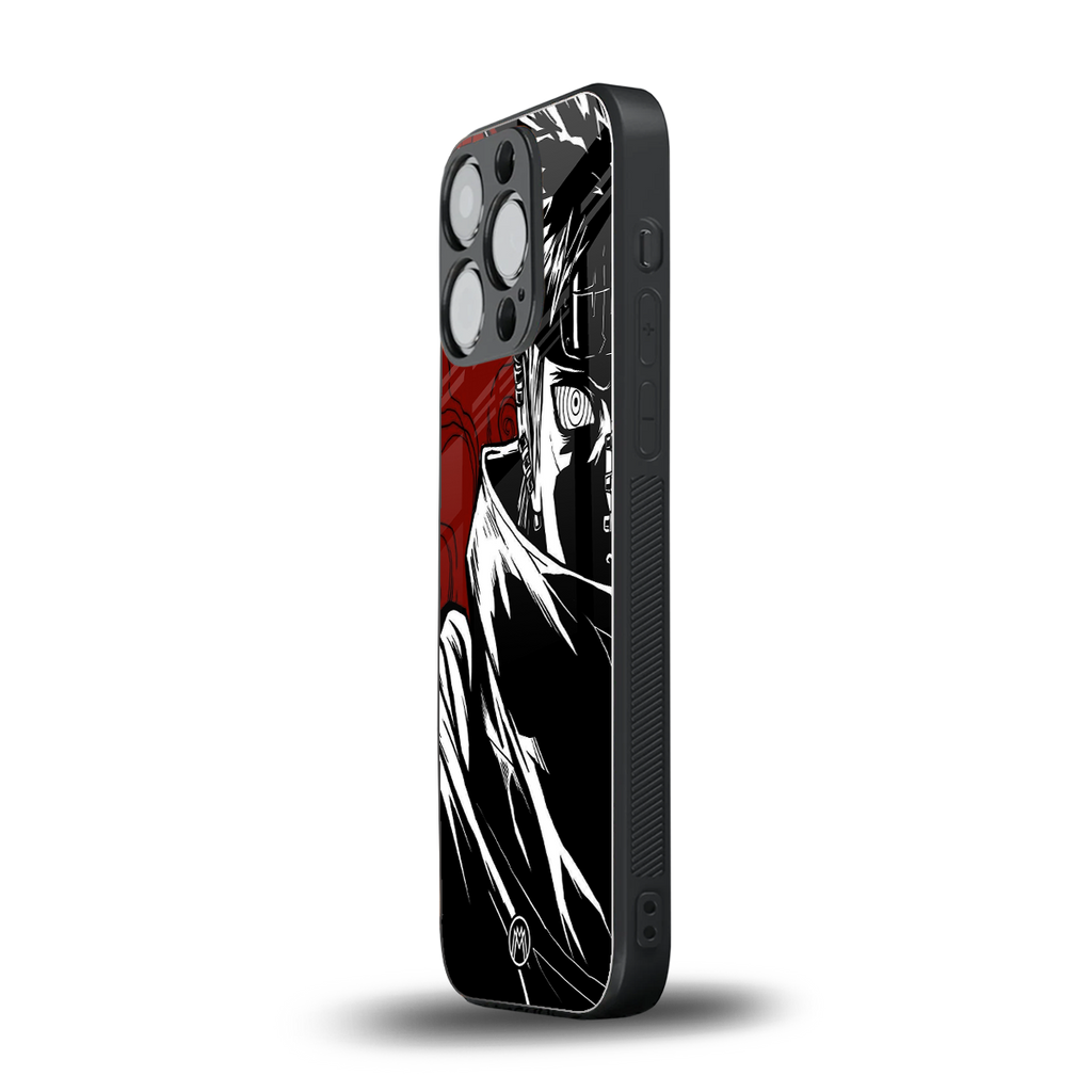 naruto anime back phone cover | glass case for iphone 16 pro