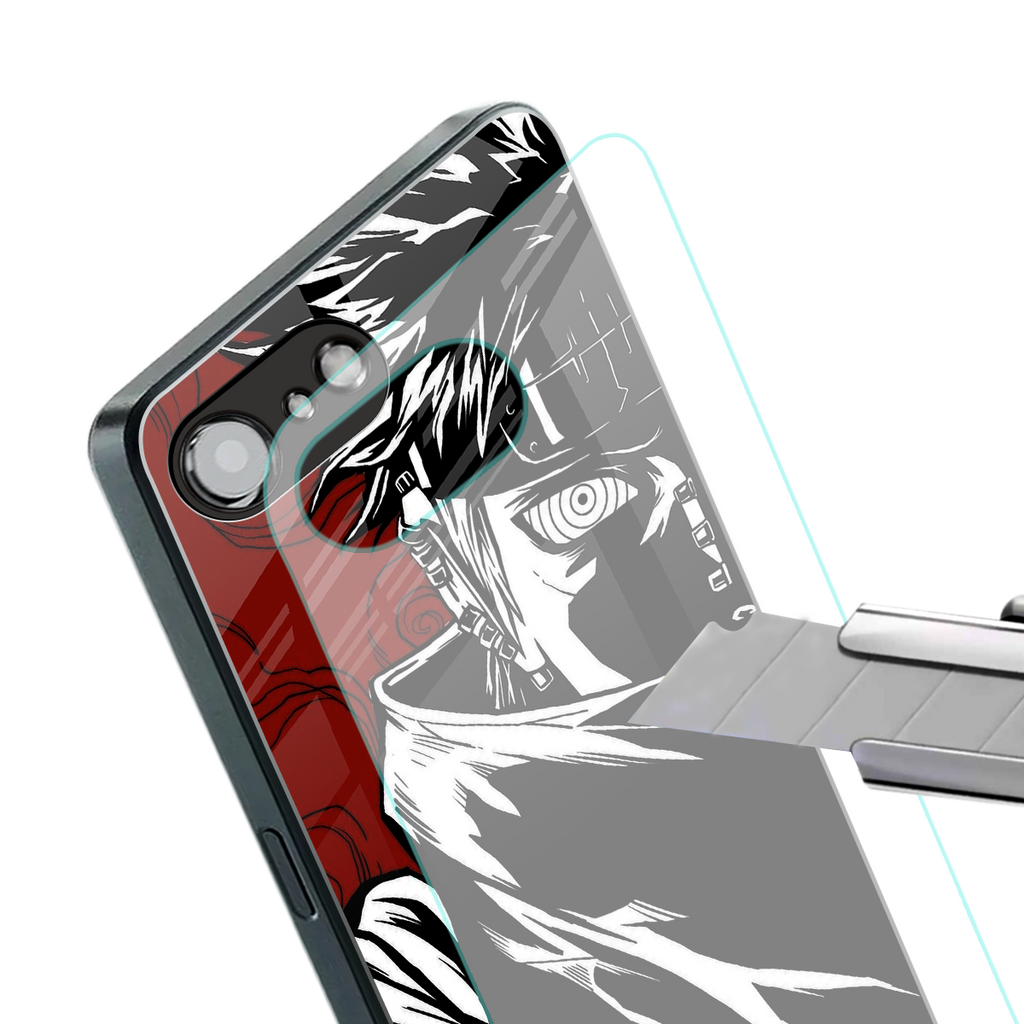 naruto anime back phone cover | glass case for iphone 16e