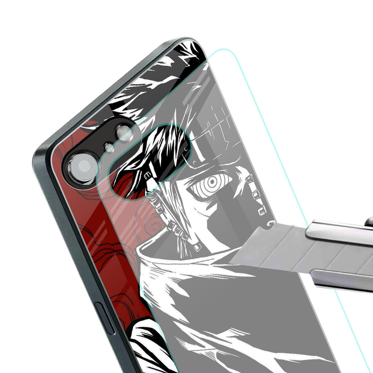 naruto anime back phone cover | glass case for iphone 16e