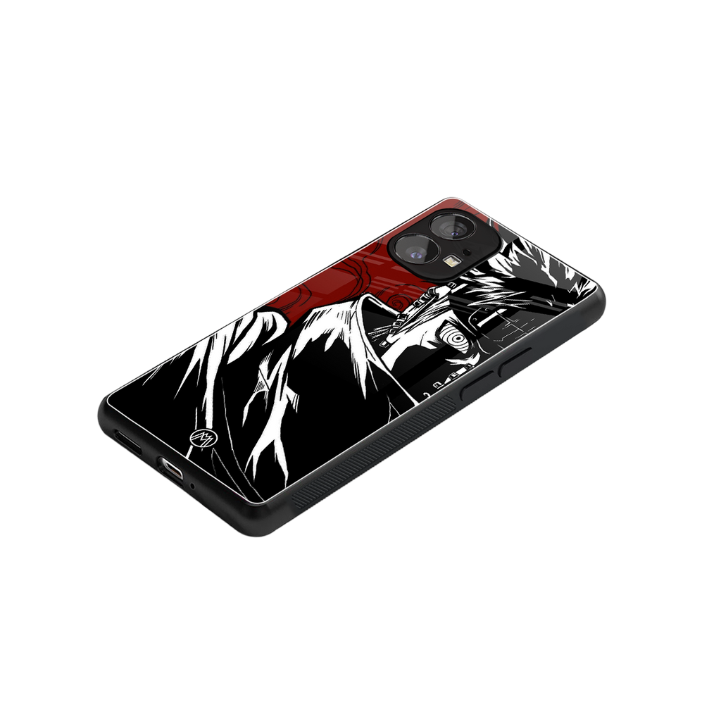 naruto anime back phone cover | glass case for nothing phone 1