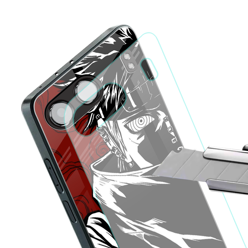 naruto anime back phone cover | glass case for oneplus nord 4