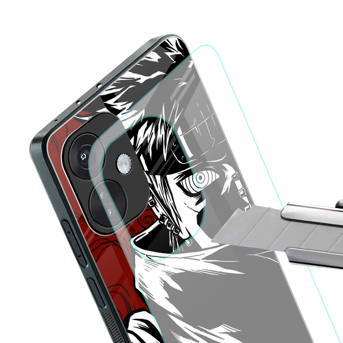 naruto anime back phone cover | glass case for oneplus nord ce 3