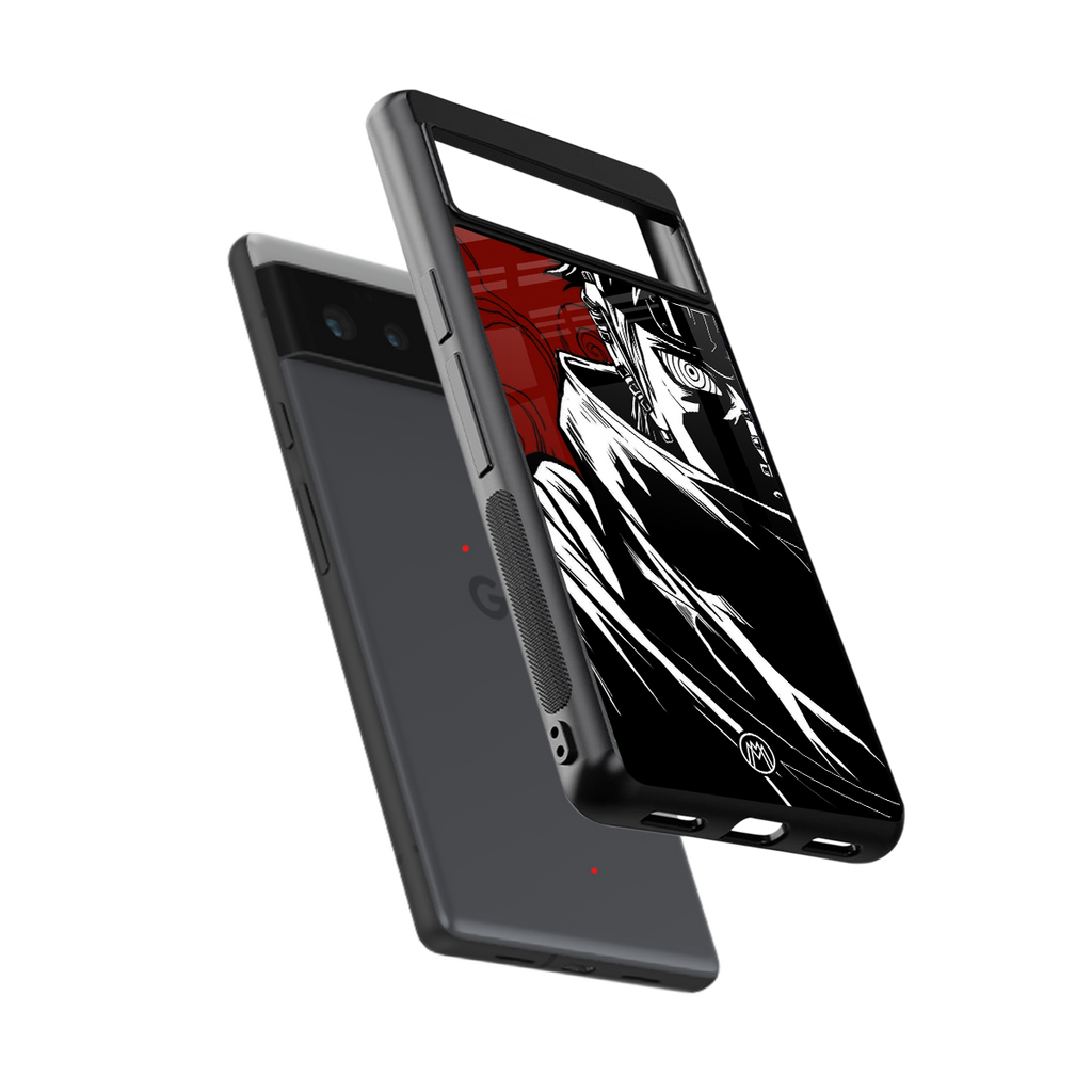 naruto anime back phone cover | glass case for google pixel 6