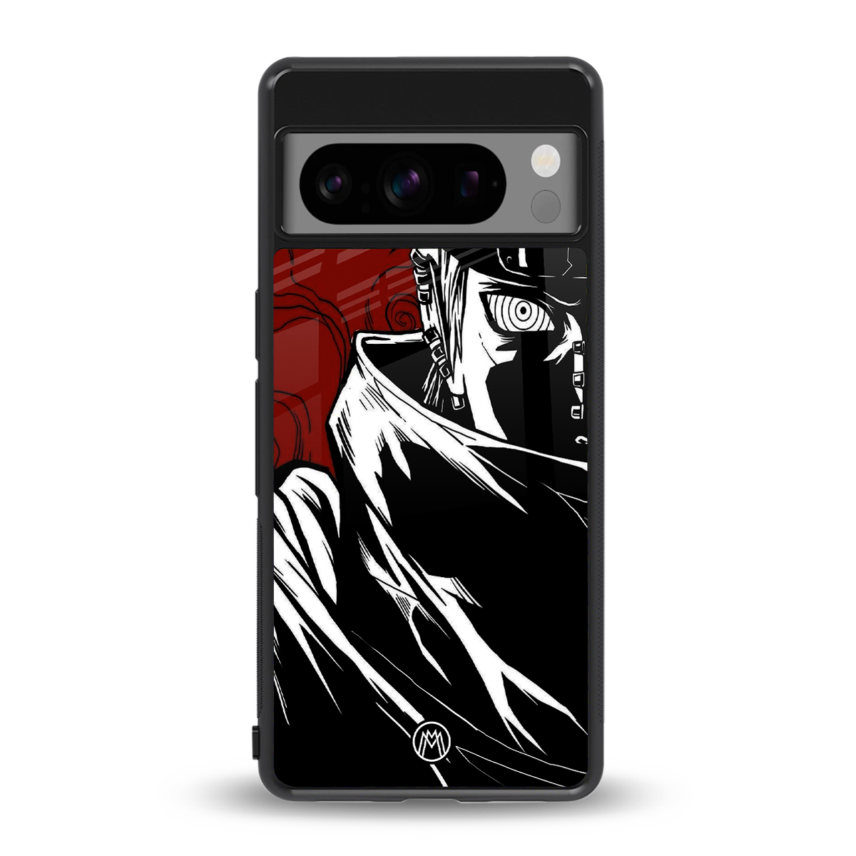 naruto anime back phone cover | glass case for google pixel 8 pro