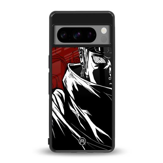 naruto anime back phone cover | glass case for google pixel 8 pro