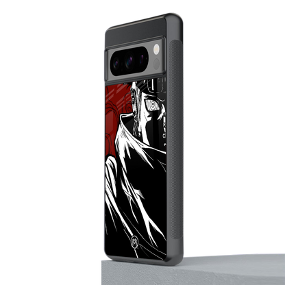 naruto anime back phone cover | glass case for google pixel 8 pro