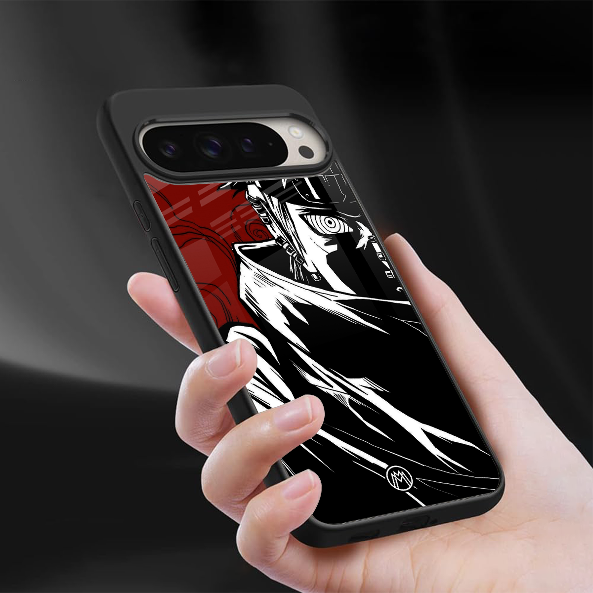 naruto anime back phone cover | glass case for google pixel 9 pro xl