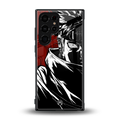 naruto anime back phone cover | glass case for samsung galaxy s24 ultra