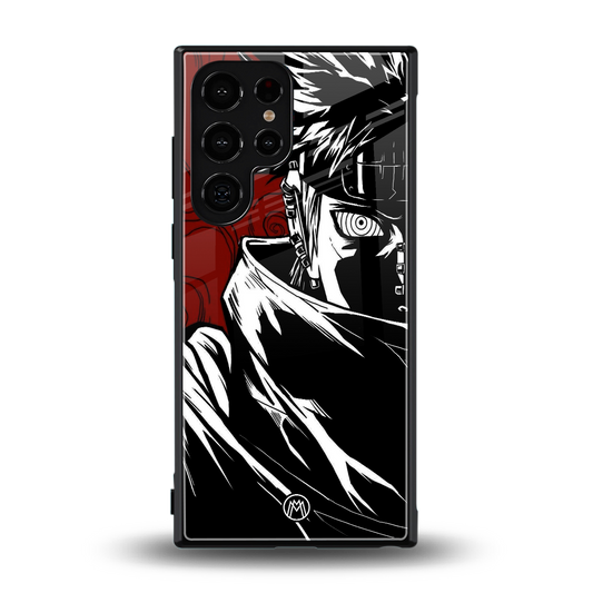 naruto anime back phone cover | glass case for samsung galaxy s24 ultra