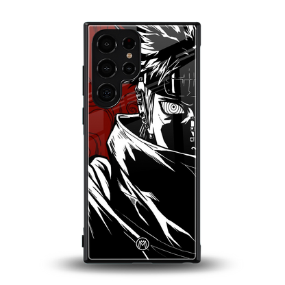 naruto anime back phone cover | glass case for samsung galaxy s23 ultra