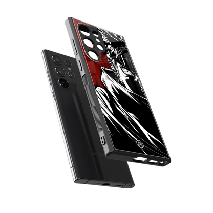 naruto anime back phone cover | glass case for samsung galaxy s23 ultra