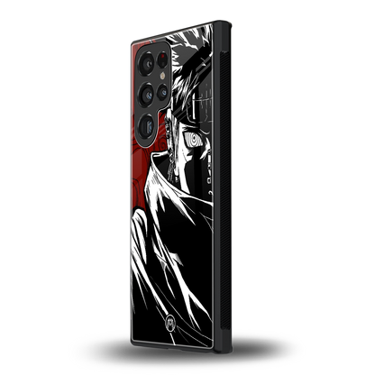 naruto anime back phone cover | glass case for samsung galaxy s23 ultra