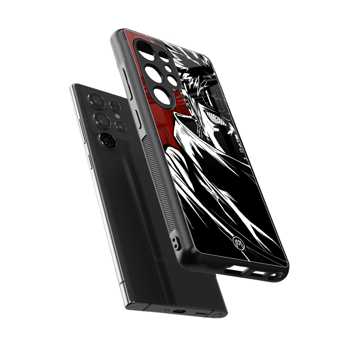 naruto anime back phone cover | glass case for samsung galaxy s25 ultra
