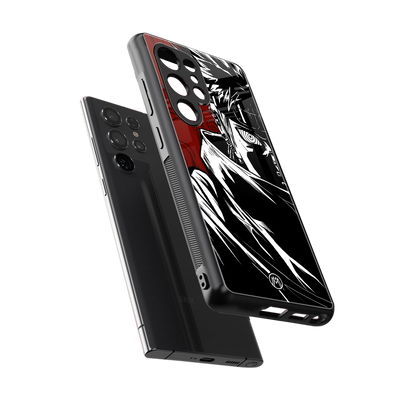 naruto anime back phone cover | glass case for samsung galaxy s25 ultra