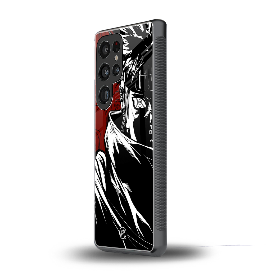 naruto anime back phone cover | glass case for samsung galaxy s25 ultra