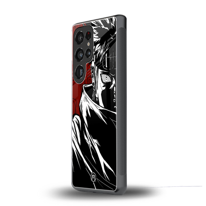 naruto anime back phone cover | glass case for samsung galaxy s25 ultra