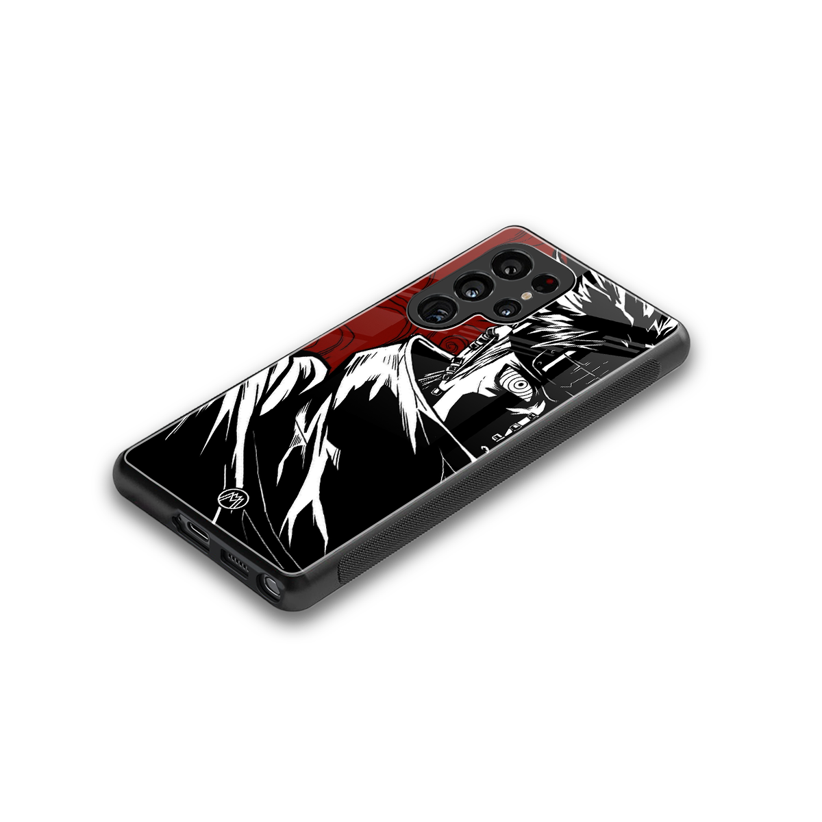 naruto anime back phone cover | glass case for samsung galaxy s25 ultra