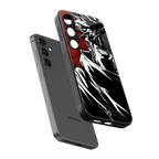 naruto anime back phone cover | glass case for samsung galaxy s24