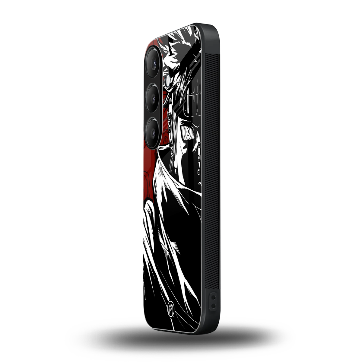 naruto anime back phone cover | glass case for samsung galaxy s24 plus