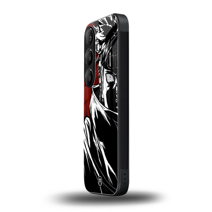 naruto anime back phone cover | glass case for samsung galaxy s24 plus