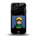 naruto hypebeast back phone cover | glass case for iphone 13 mini