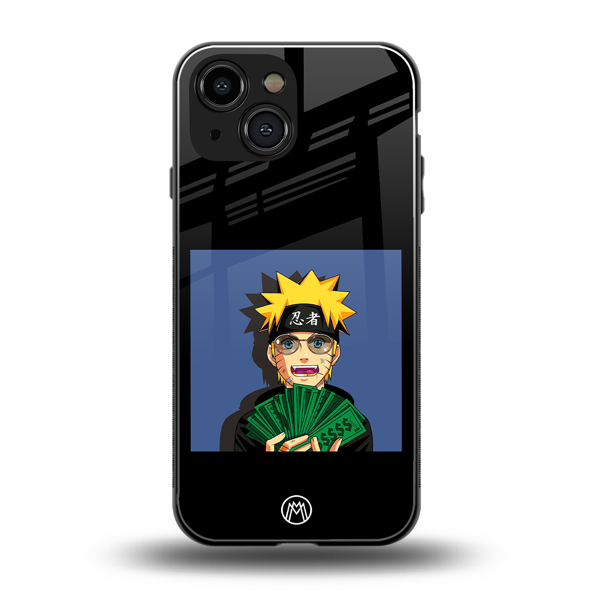 naruto hypebeast back phone cover | glass case for iphone 13 mini