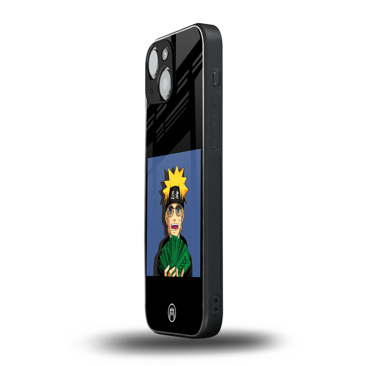 naruto hypebeast back phone cover | glass case for iphone 13 mini